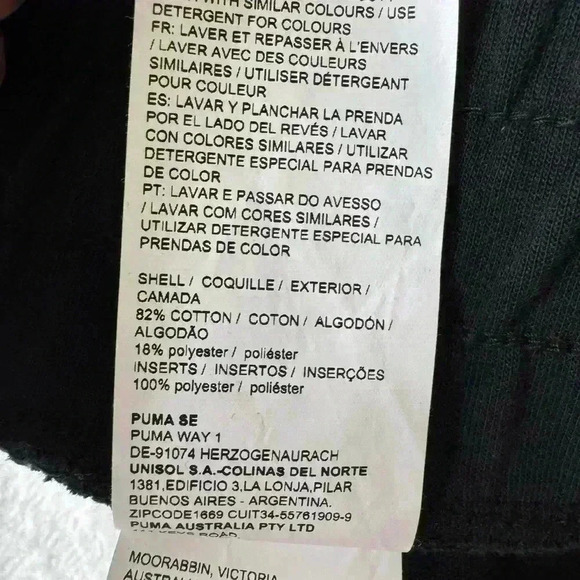 Black  Puma high waist joggers track pants - Picture 7 of 8